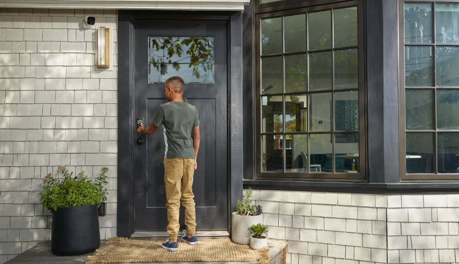 Vivint Smart Lock on home in Toledo